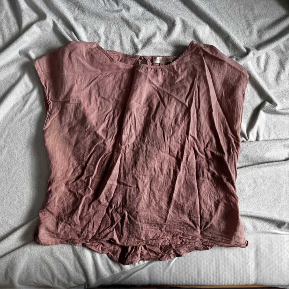 Dusty Pink Honey Kaylin Blouse